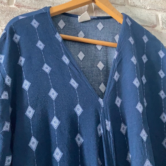 bogo by together boho tie front blouse - Picture 2 of 7